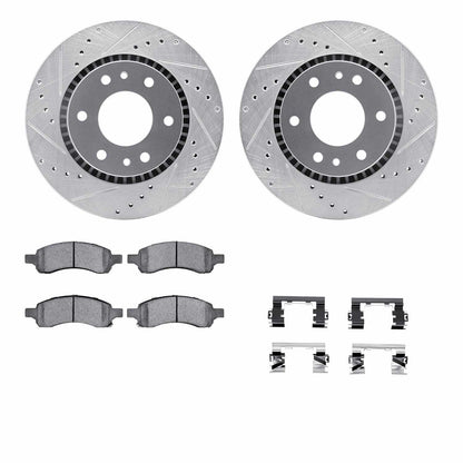 Dynamic Friction Company Disc Brake Kit 7412-48038