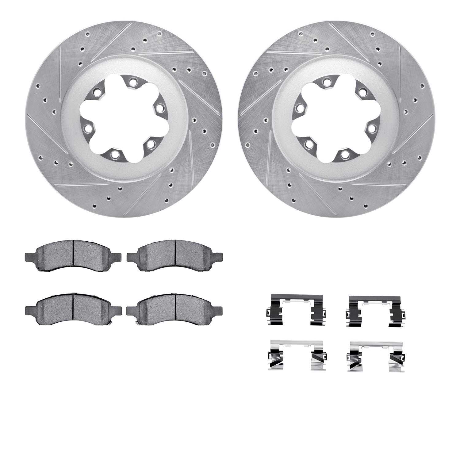 Dynamic Friction Company Disc Brake Kit 7412-48042