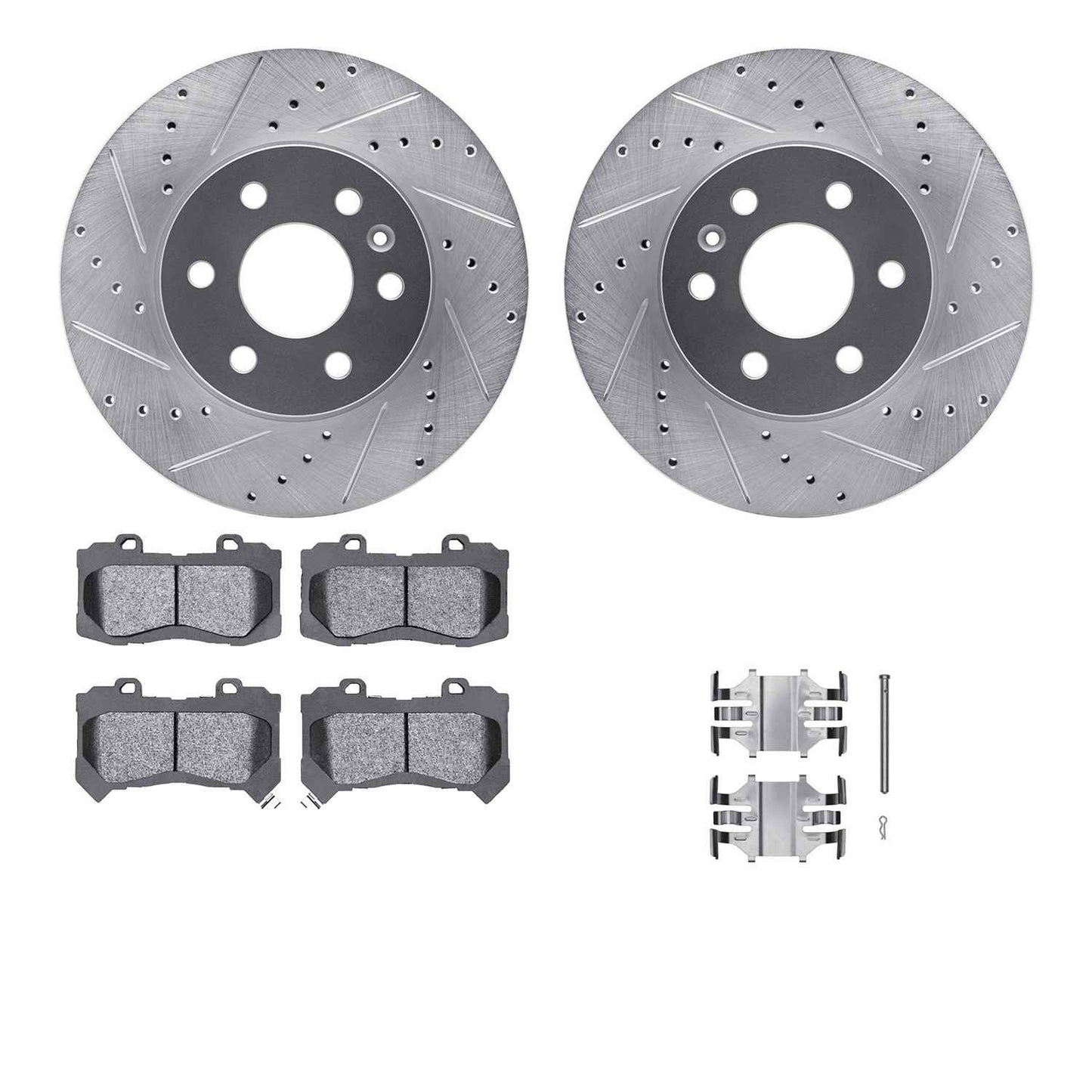 Dynamic Friction Company Disc Brake Kit 7412-48046