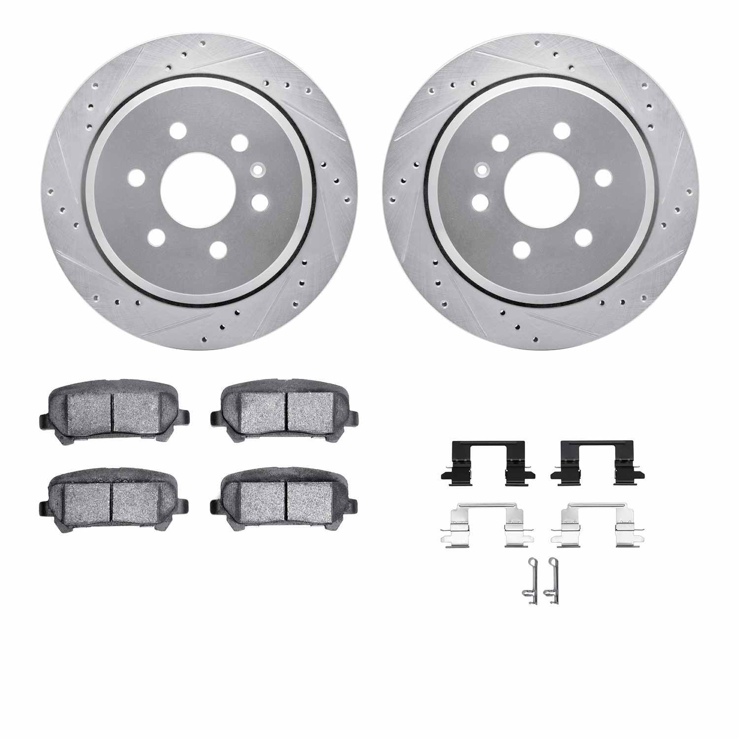 Dynamic Friction Company Disc Brake Kit 7412-48047