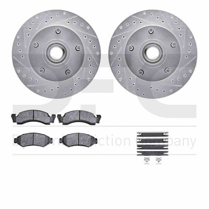 Dynamic Friction Company Disc Brake Kit 7412-54006