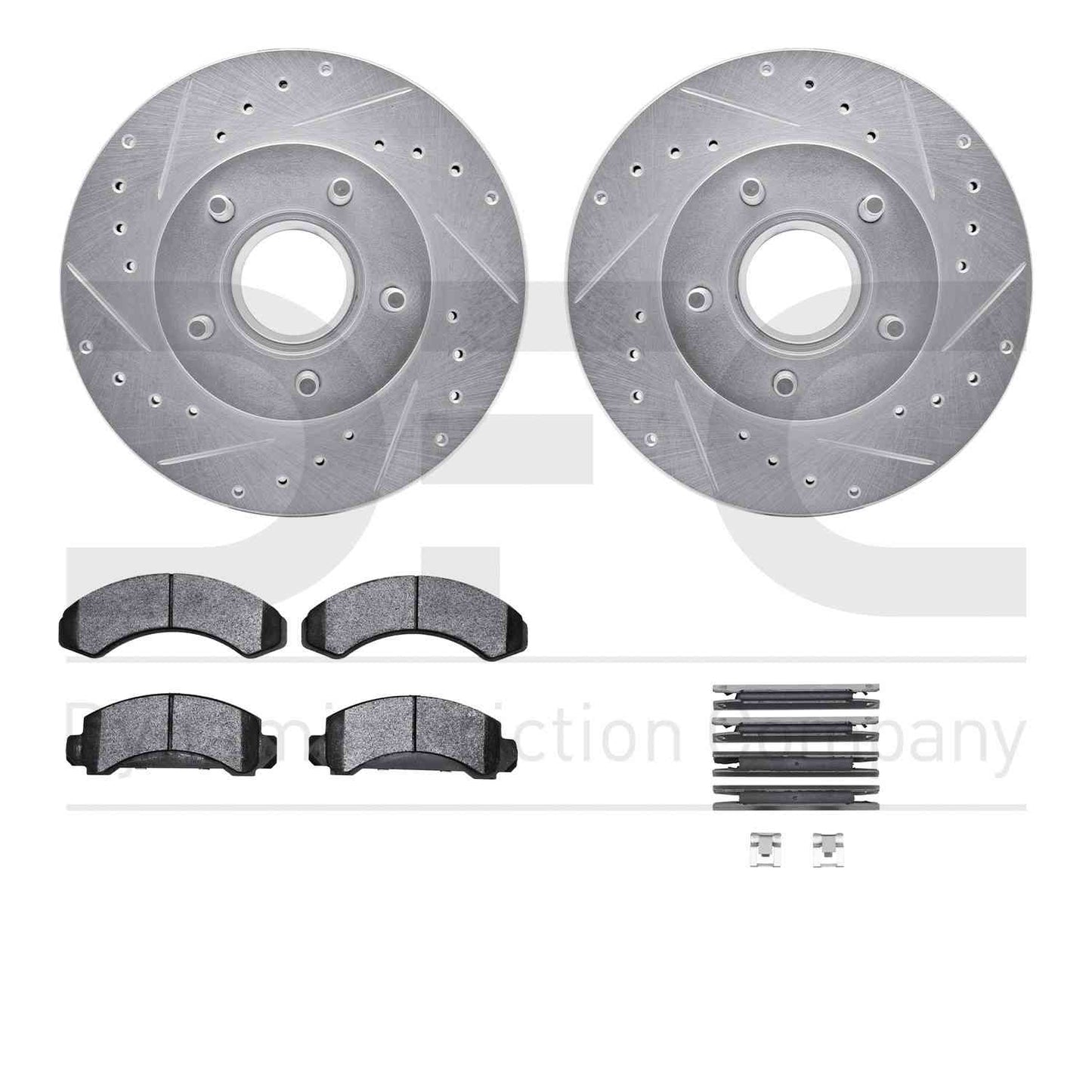 Dynamic Friction Company Disc Brake Kit 7412-54012