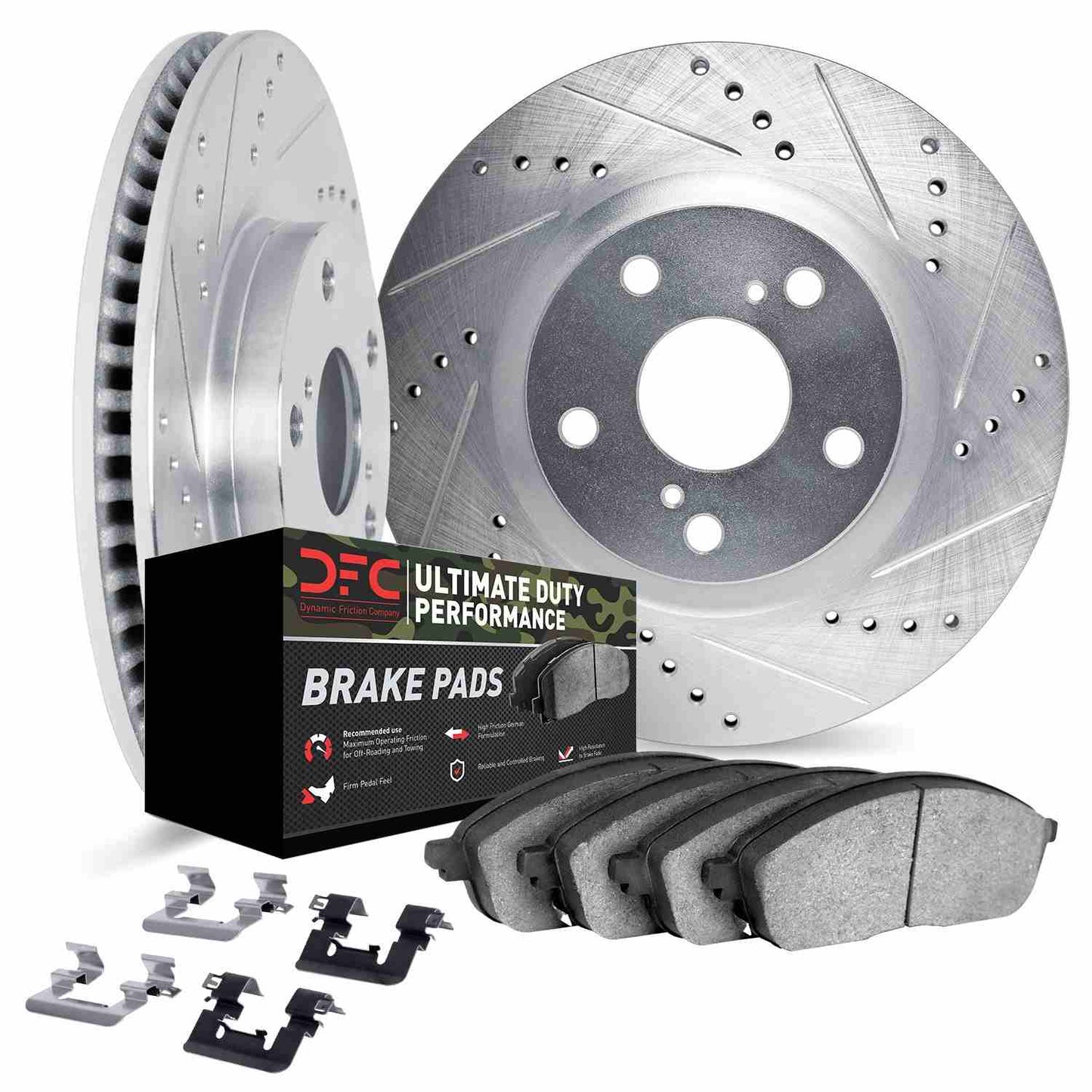 Dynamic Friction Company Disc Brake Kit 7412-54017