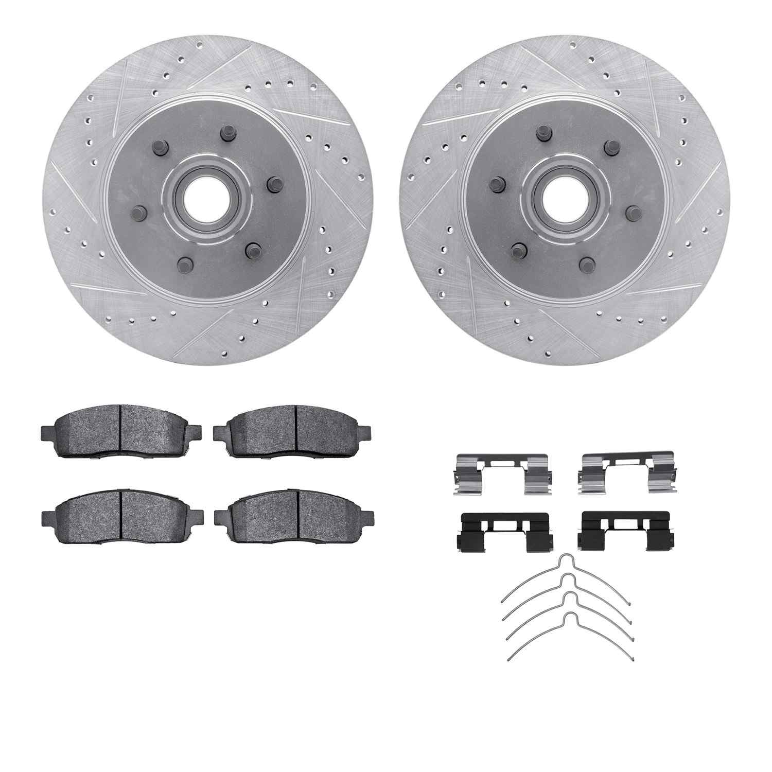 Dynamic Friction Company Disc Brake Kit 7412-54071