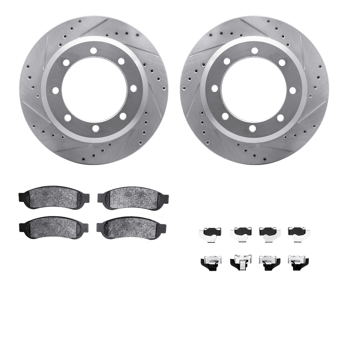 Dynamic Friction Company Disc Brake Kit 7412-54087