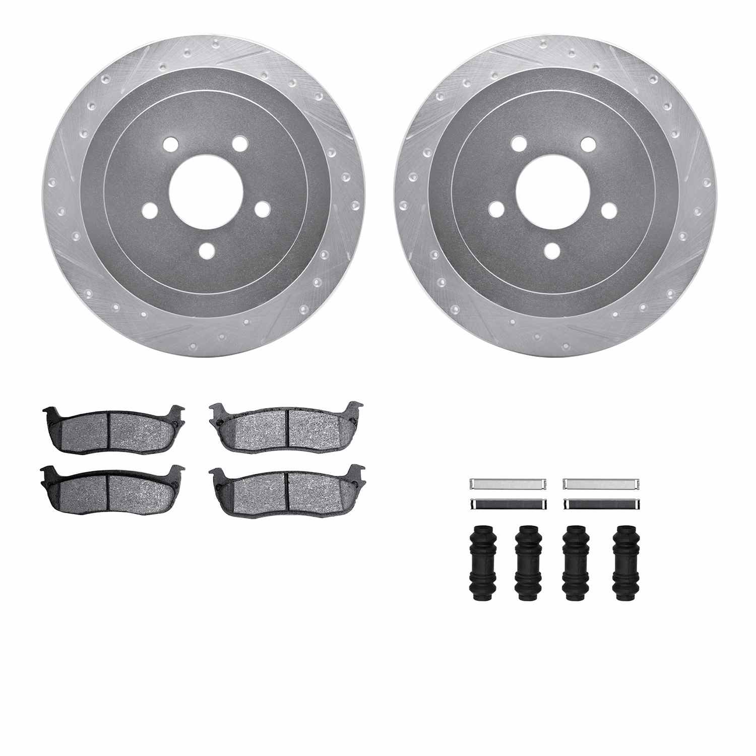 Dynamic Friction Company Disc Brake Kit 7412-55001