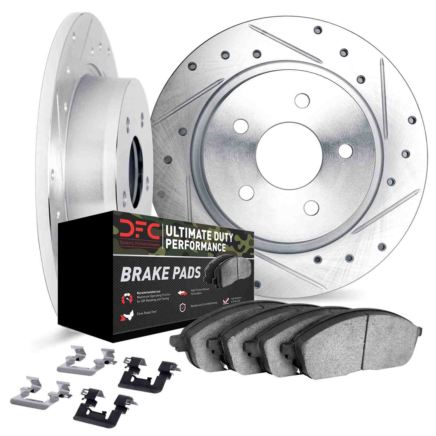 Dynamic Friction Company Disc Brake Kit 7412-55001