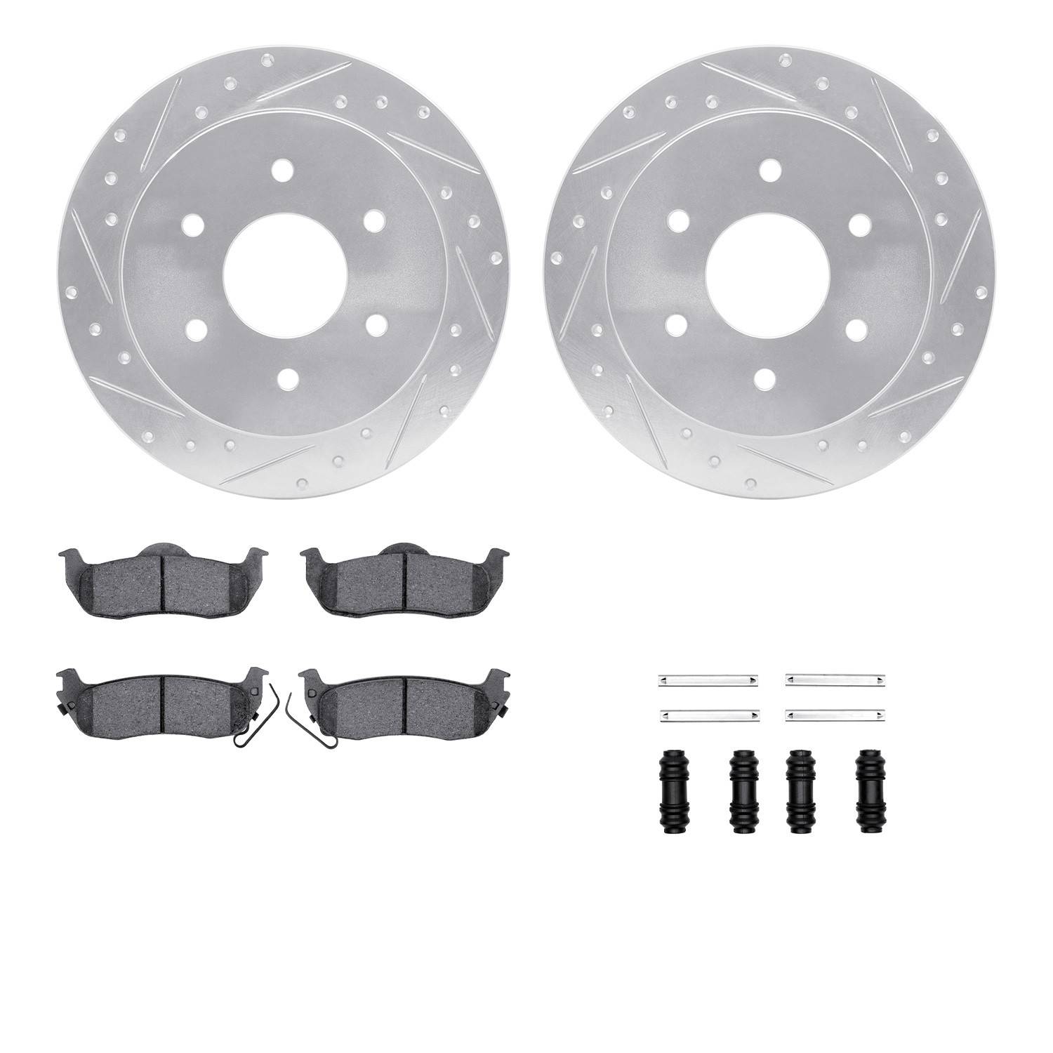 Dynamic Friction Company Disc Brake Kit 7412-67001