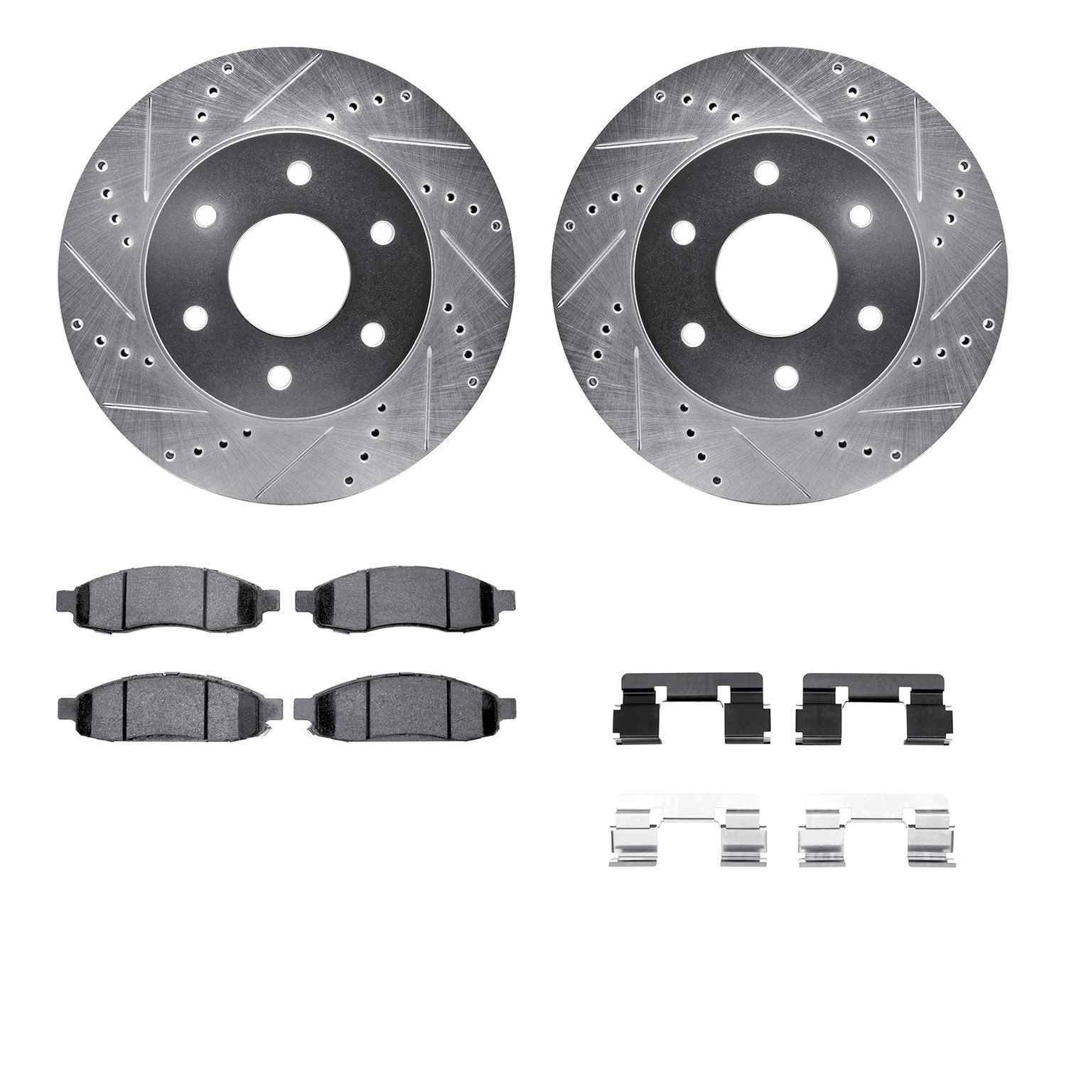 Dynamic Friction Company Disc Brake Kit 7412-67002