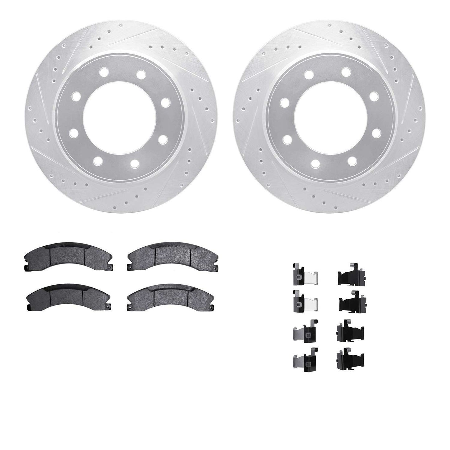 Dynamic Friction Company Disc Brake Kit 7412-67006