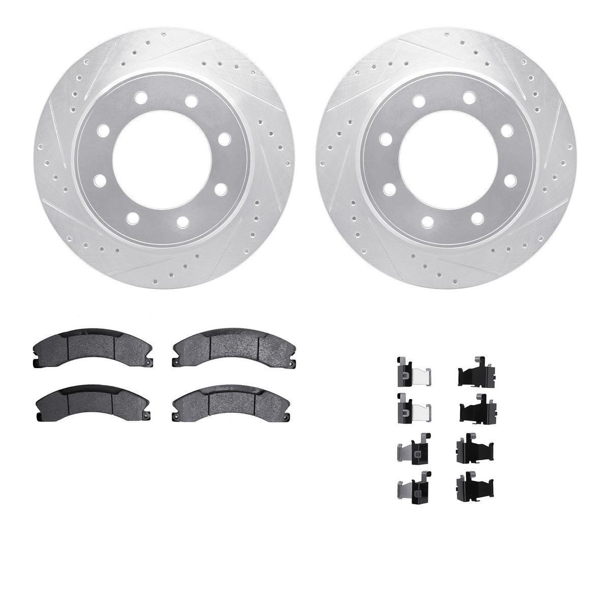 Dynamic Friction Company Disc Brake Kit 7412-67006