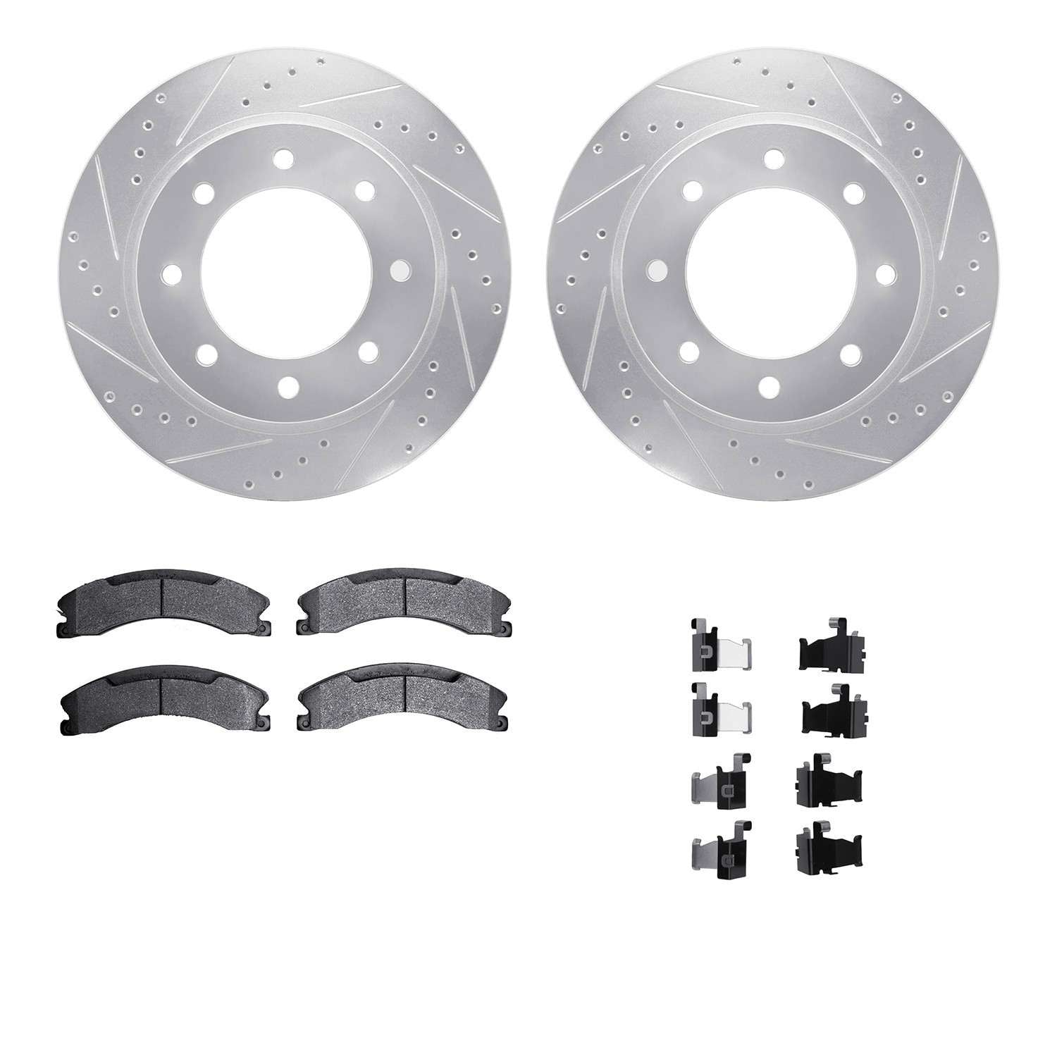 Dynamic Friction Company Disc Brake Kit 7412-67007