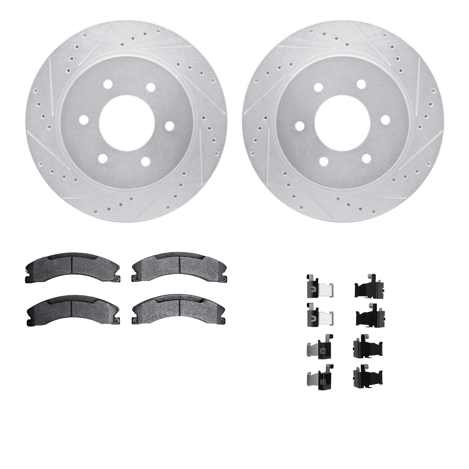 Dynamic Friction Company Disc Brake Kit 7412-67008