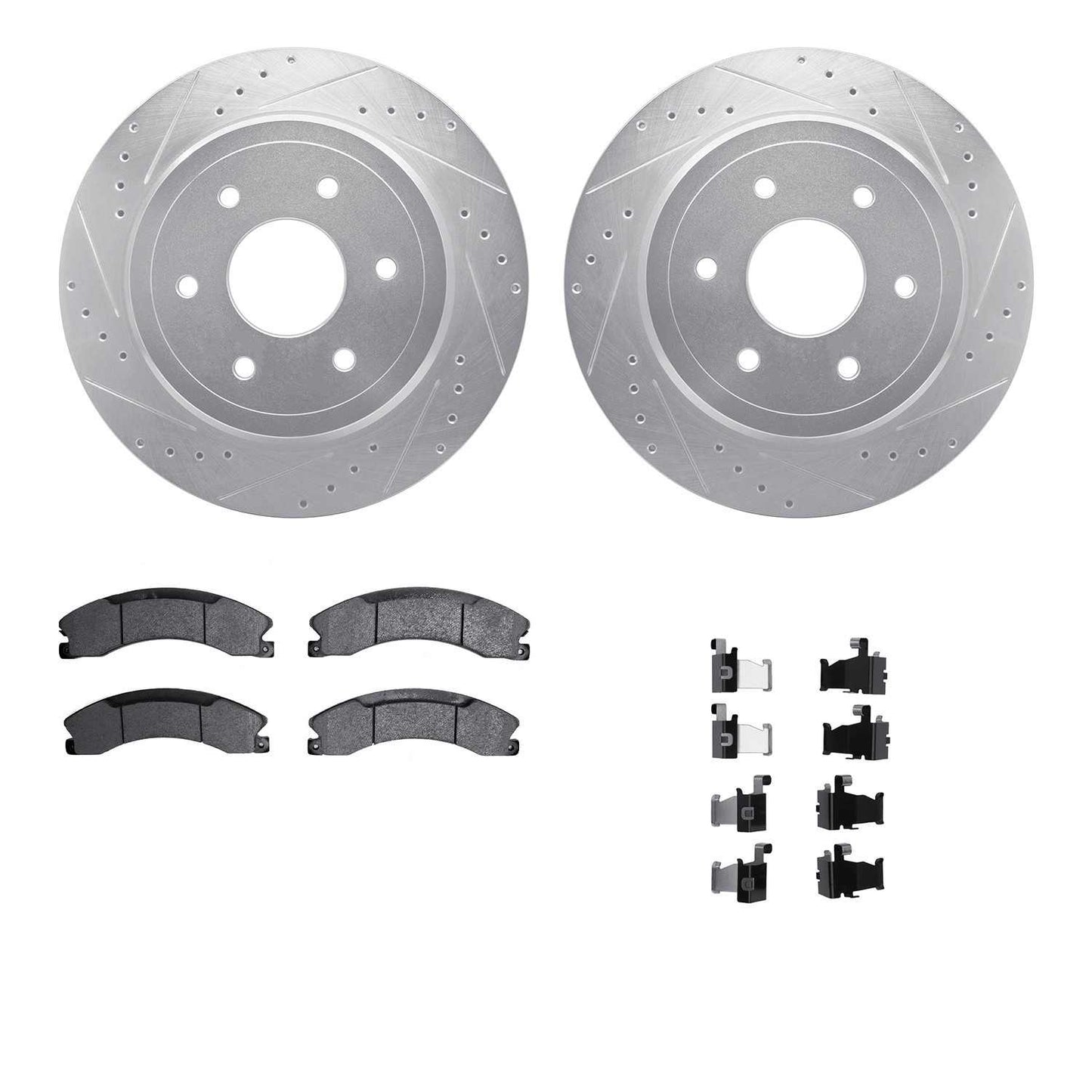 Dynamic Friction Company Disc Brake Kit 7412-67009