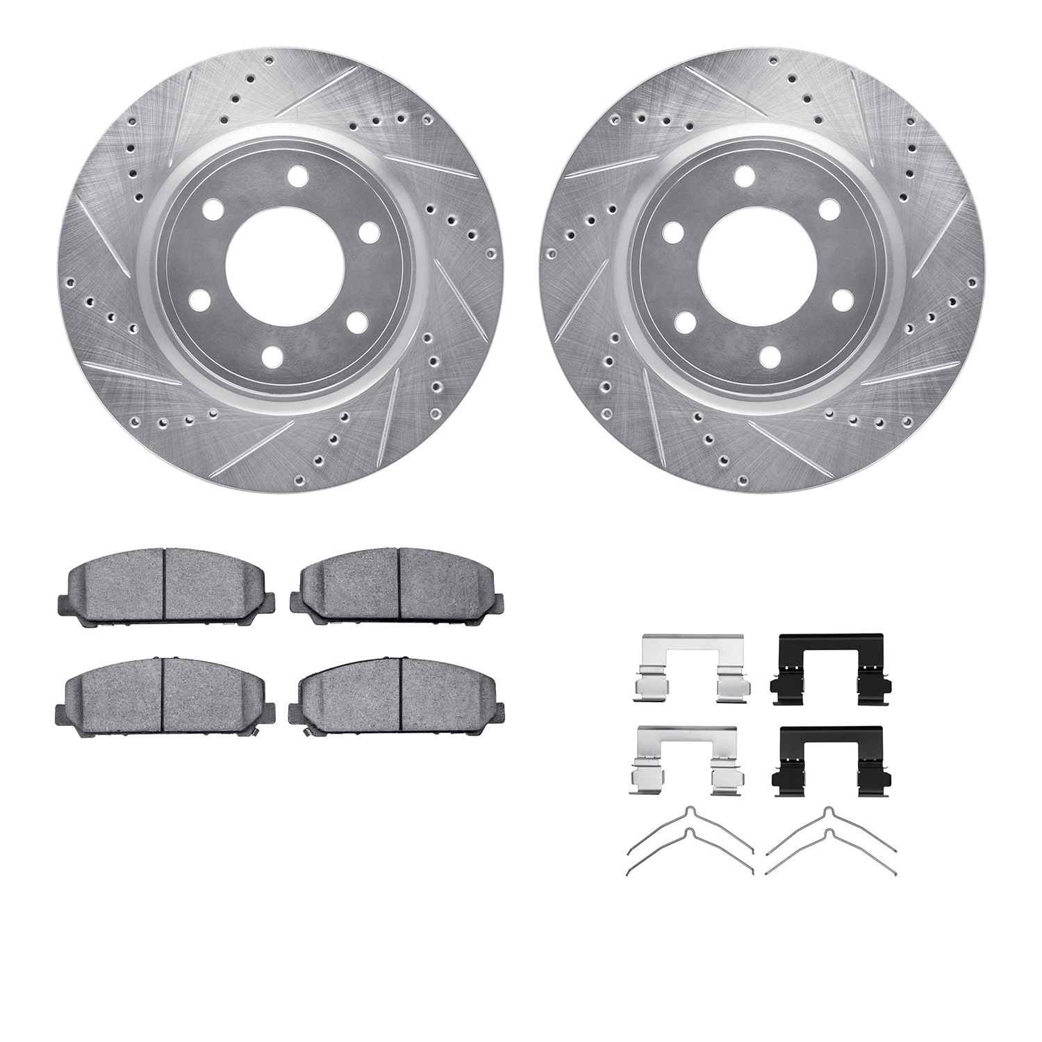 Dynamic Friction Company Disc Brake Kit 7412-68001