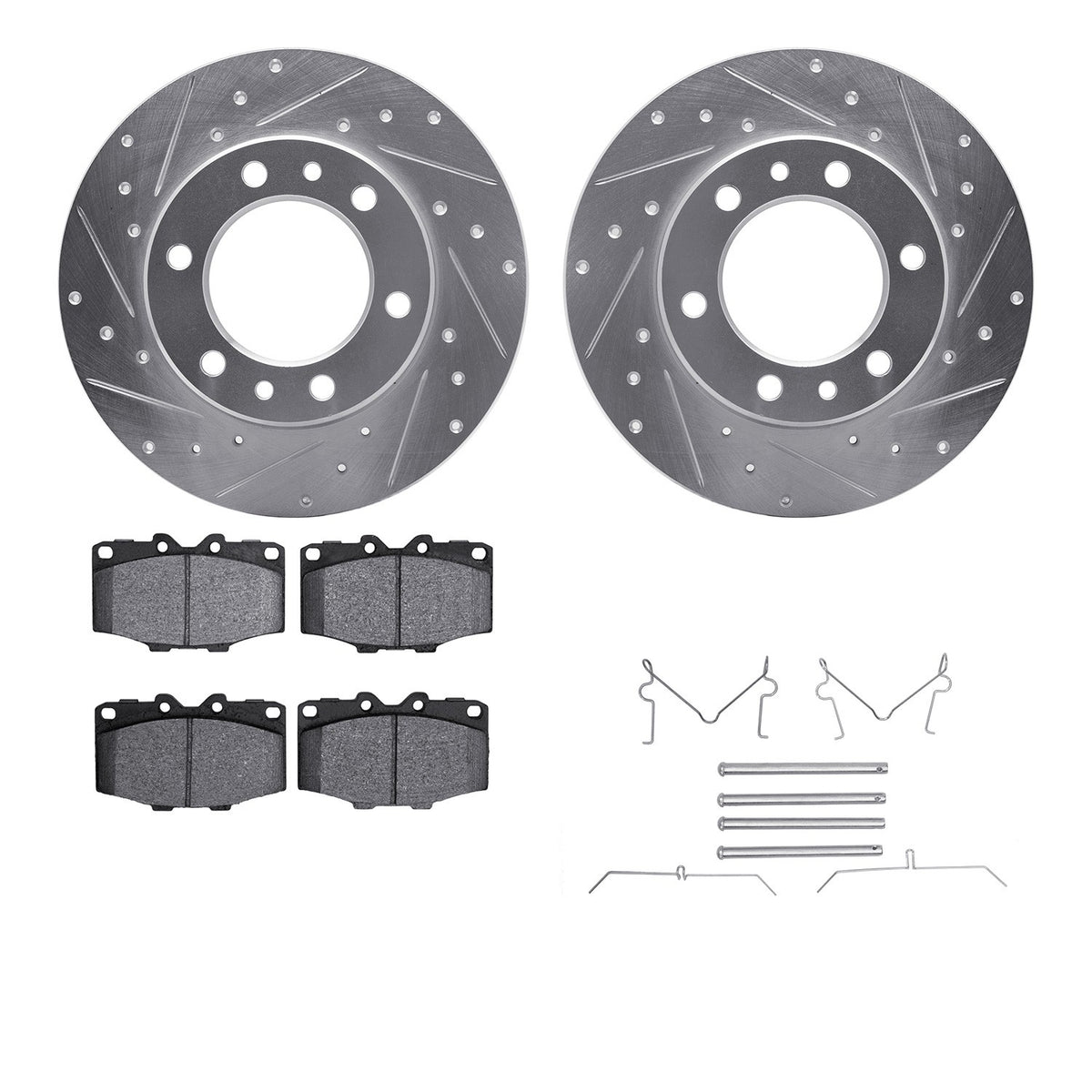 Dynamic Friction Company Disc Brake Kit 7412-76003