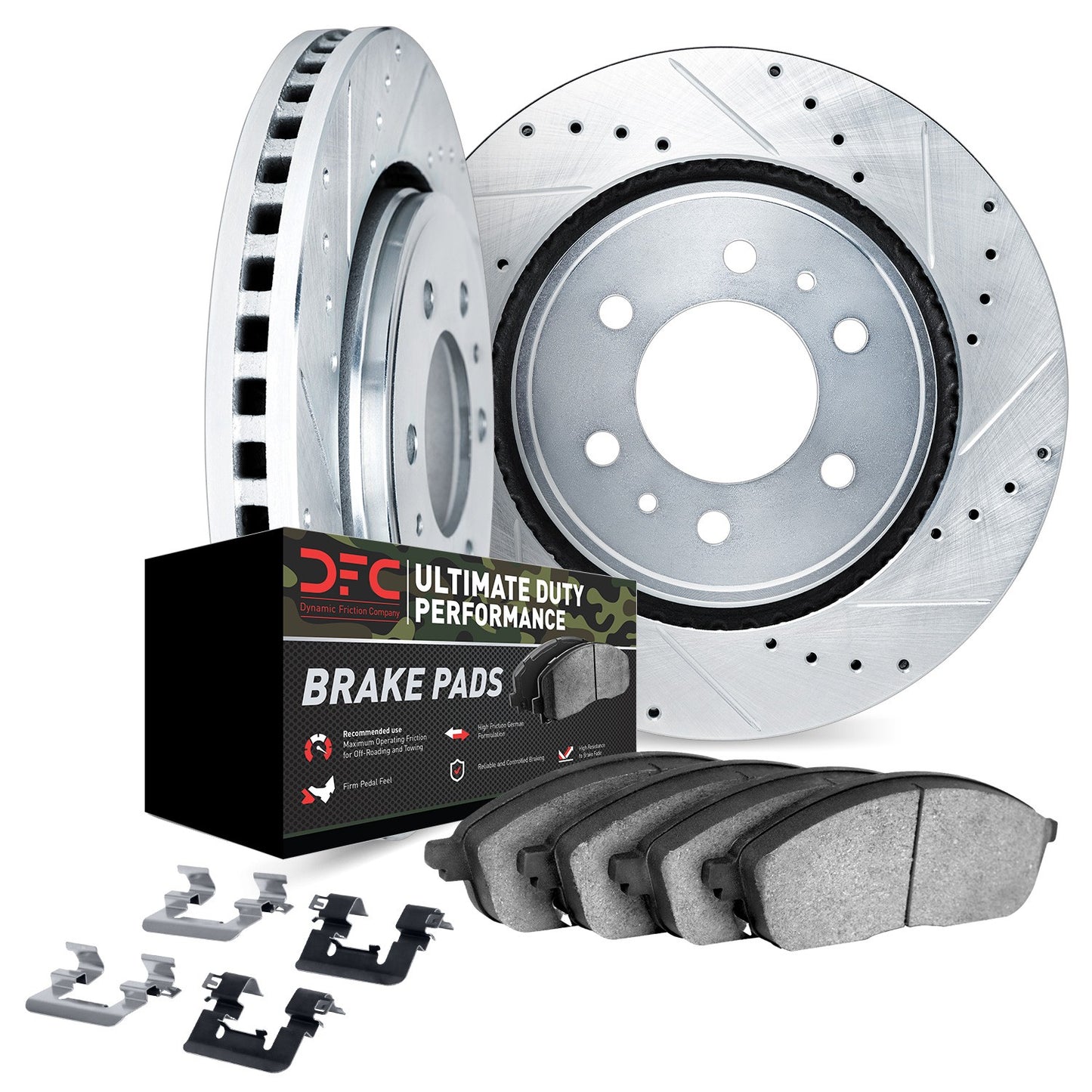 Dynamic Friction Company Disc Brake Kit 7412-76005