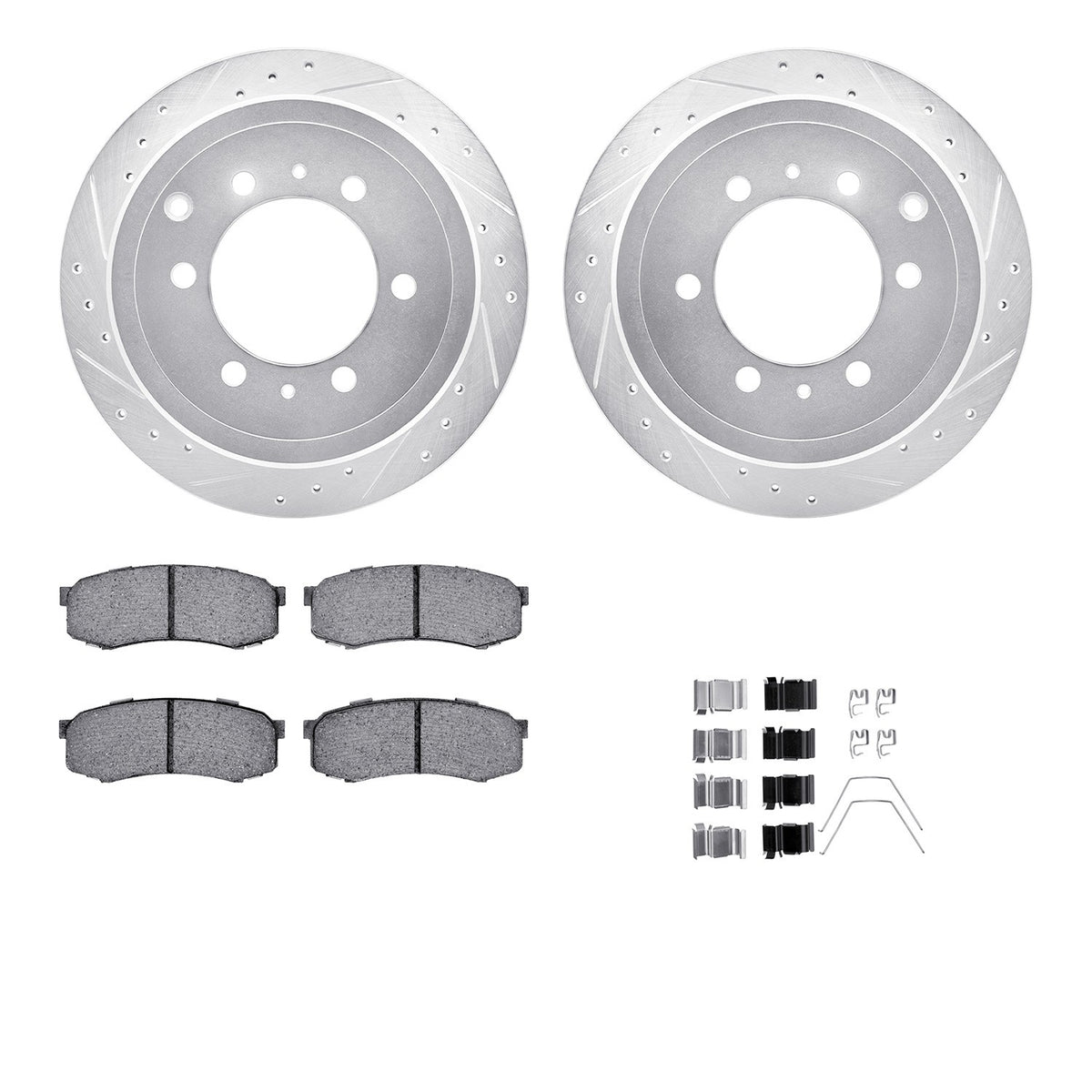 Dynamic Friction Company Disc Brake Kit 7412-76009
