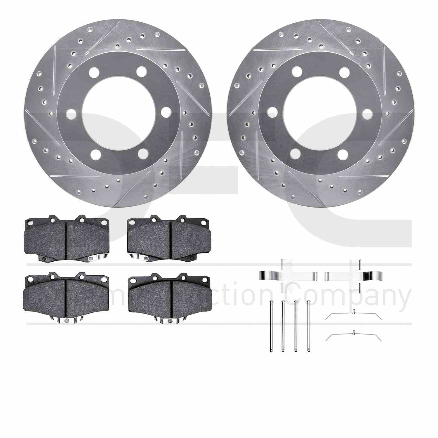 Dynamic Friction Company Disc Brake Kit 7412-76011