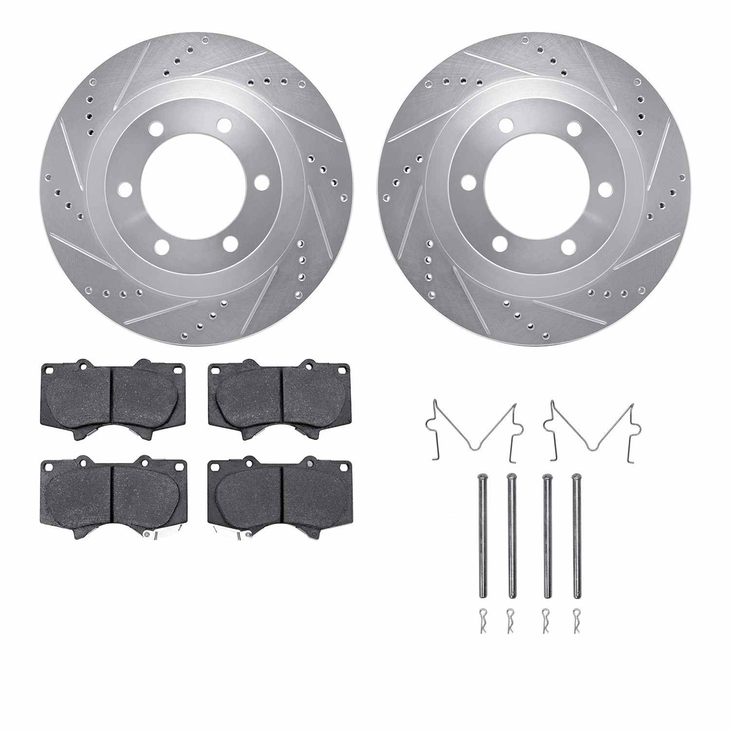 Dynamic Friction Company Disc Brake Kit 7412-76015