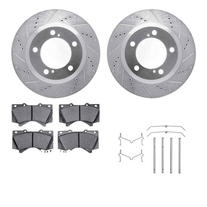 Dynamic Friction Company Disc Brake Kit 7412-76021