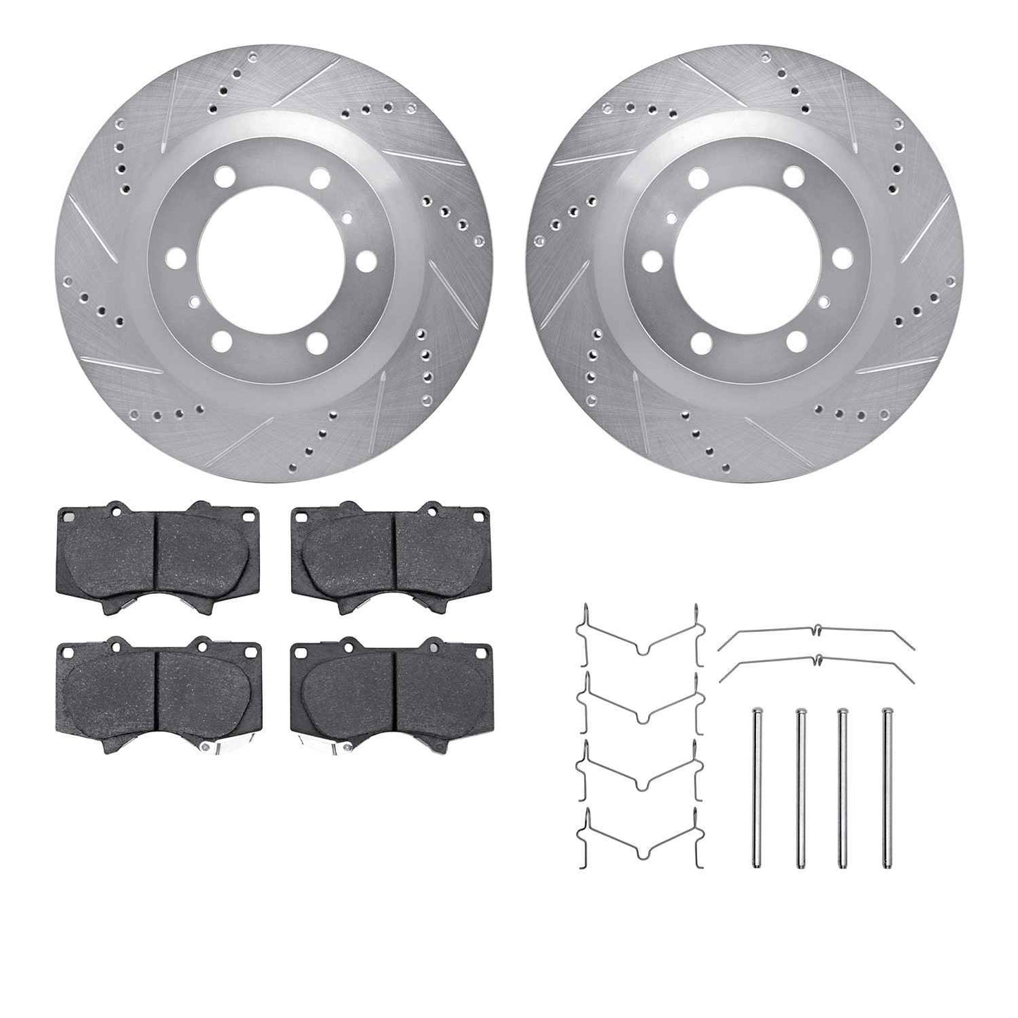 Dynamic Friction Company Disc Brake Kit 7412-76022