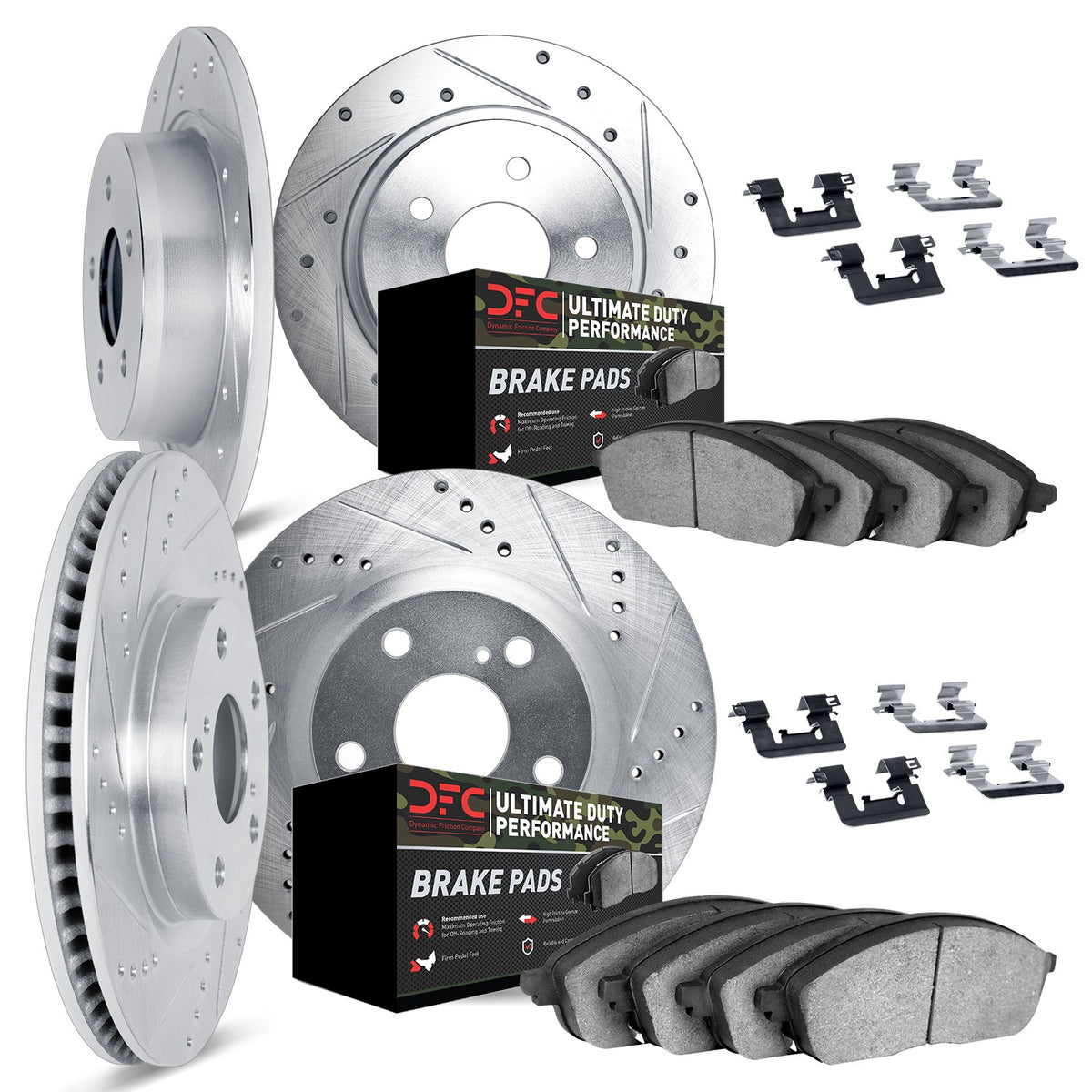 Dynamic Friction Company Disc Brake Kit 7414-42017