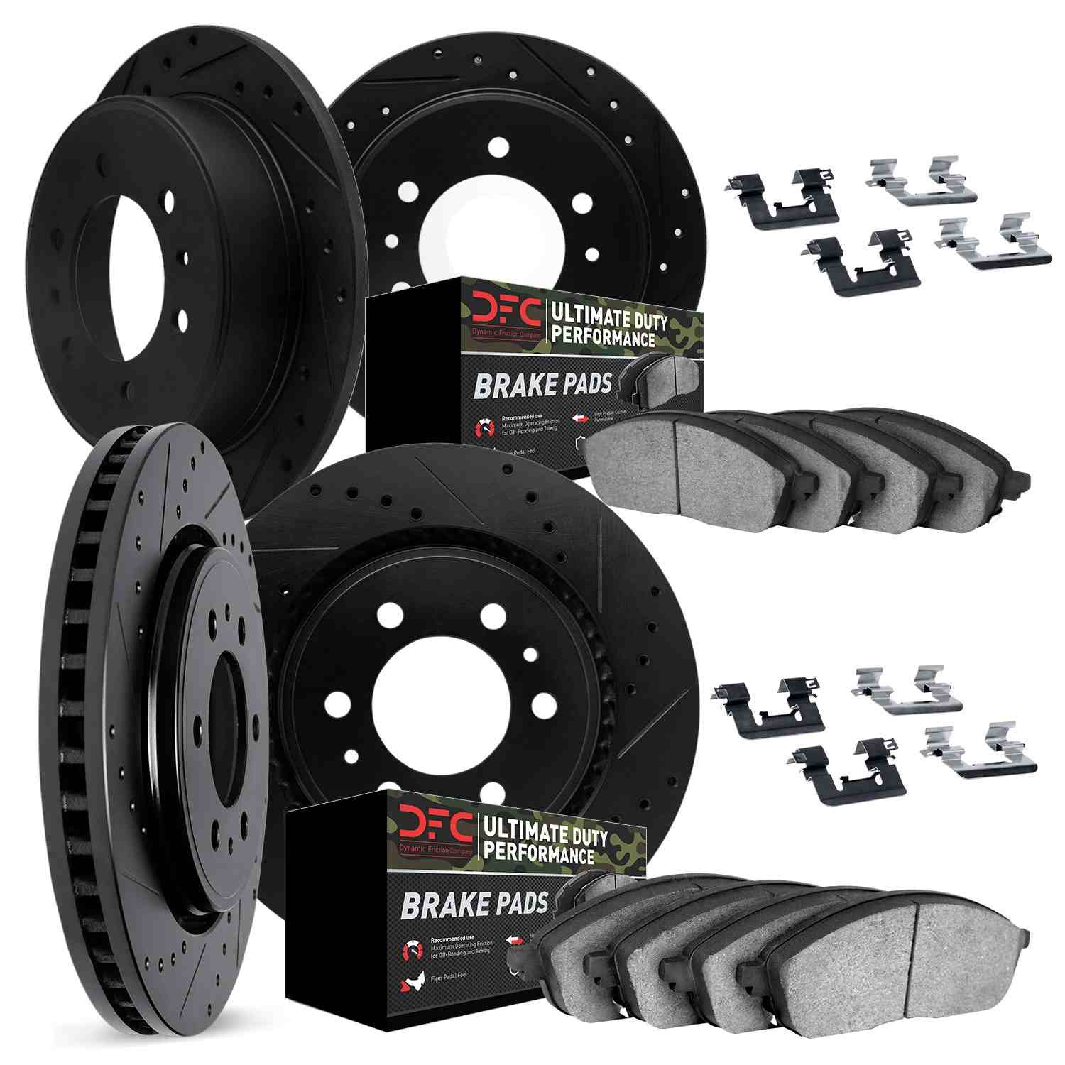 Dynamic Friction Company Disc Brake Kit 7414-67001