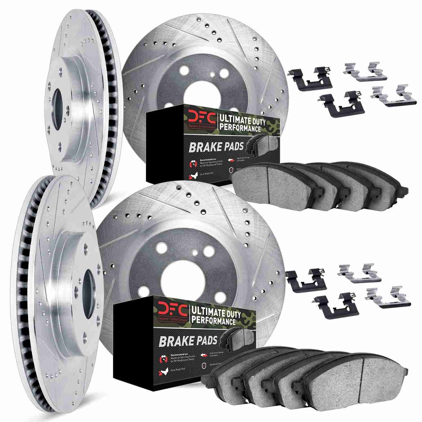 Dynamic Friction Company Disc Brake Kit 7414-76006