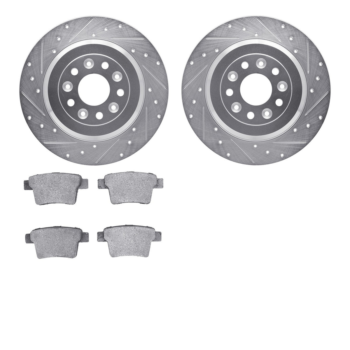 Dynamic Friction Company Disc Brake Kit 7502-54068