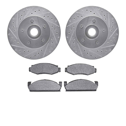 Dynamic Friction Company Disc Brake Kit 7502-55052