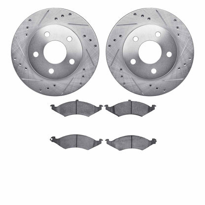 Dynamic Friction Company Disc Brake Kit 7502-55070