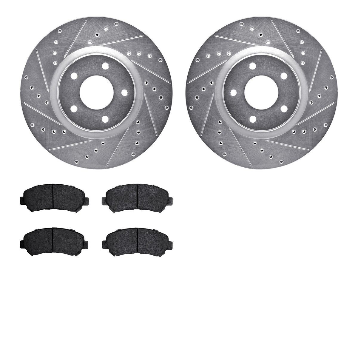 Dynamic Friction Company Disc Brake Kit 7502-67117