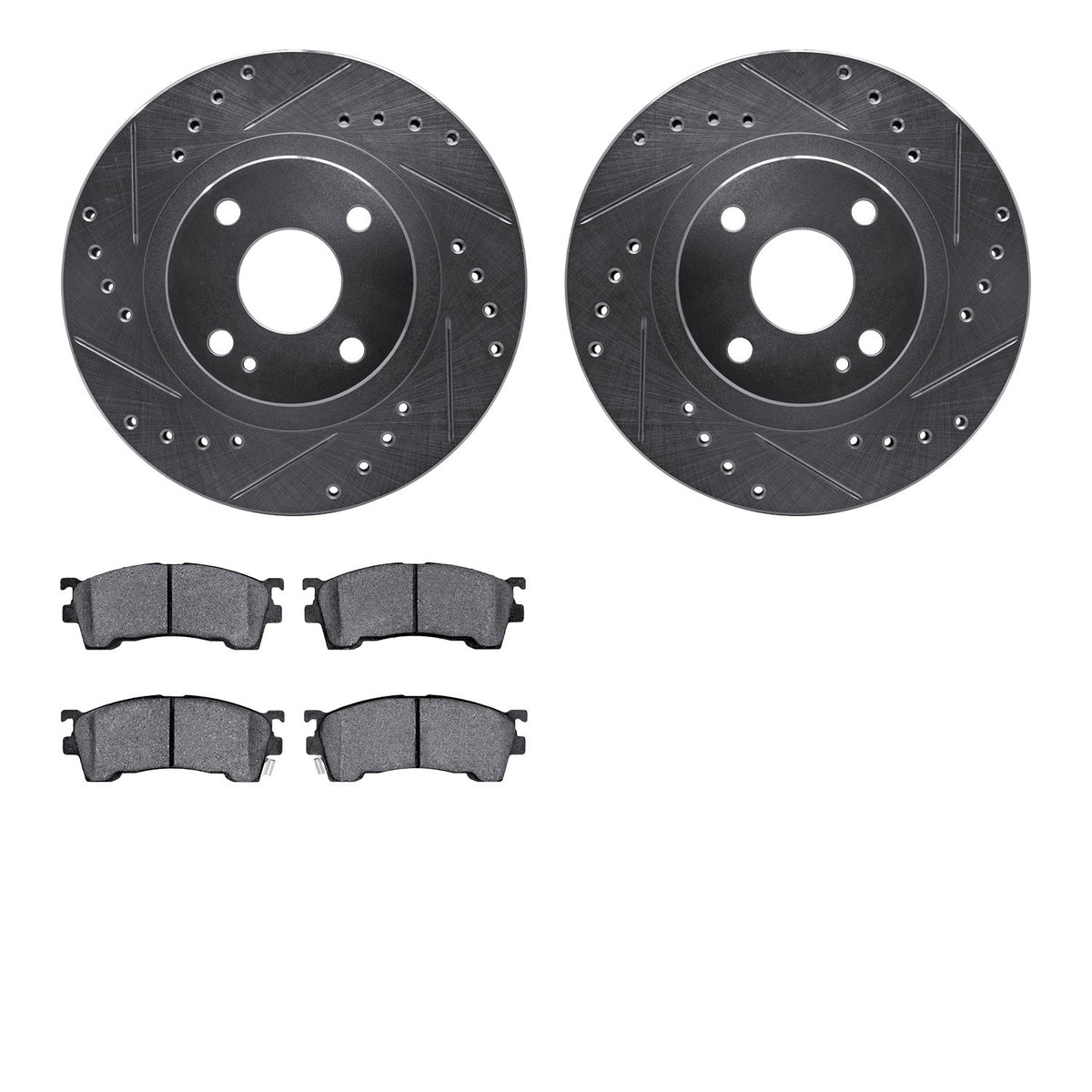 Dynamic Friction Company Disc Brake Kit 7502-80163
