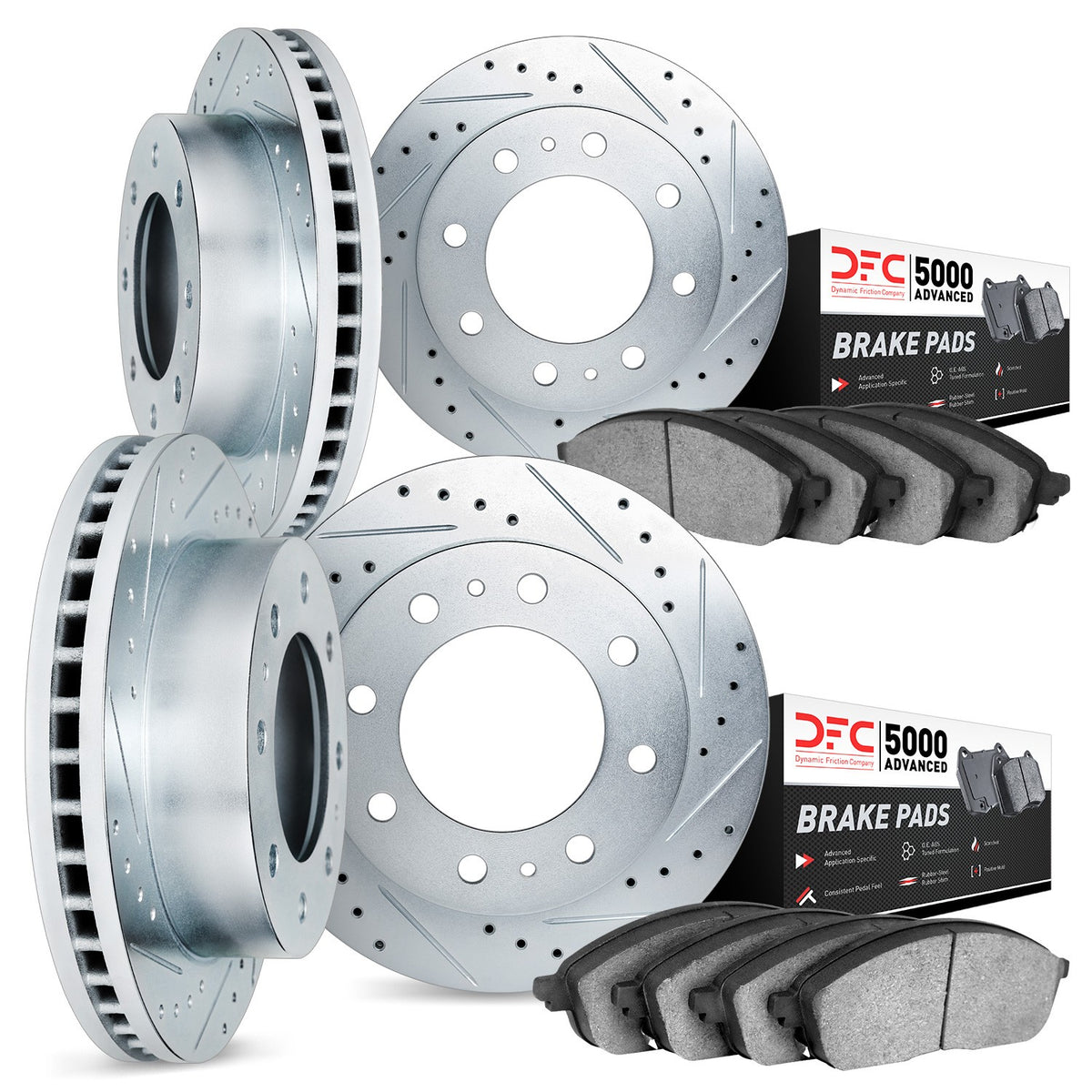 Dynamic Friction Company Disc Brake Kit 7504-48050