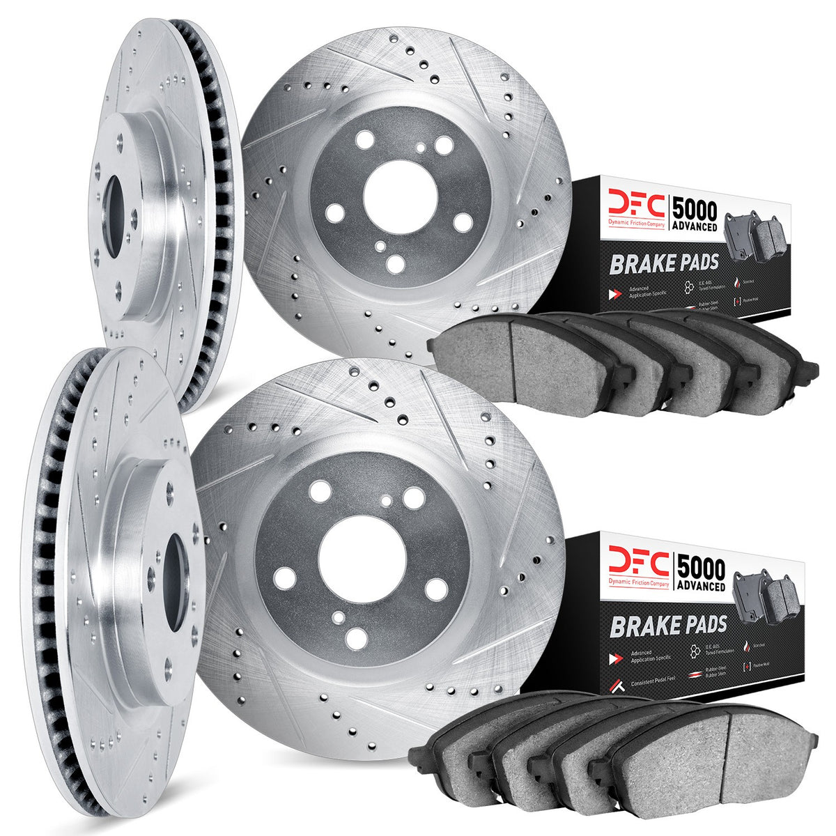 Dynamic Friction Company Disc Brake Kit 7504-68006