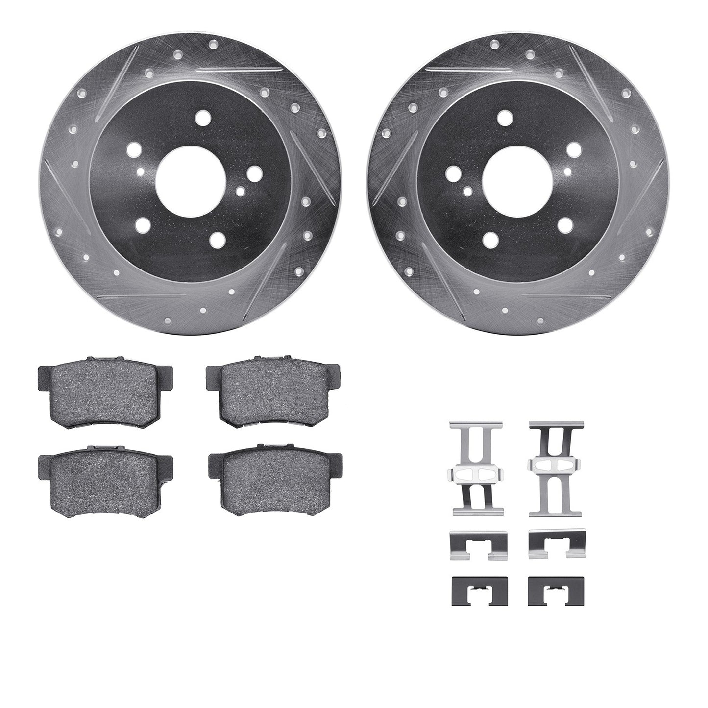 Dynamic Friction Company Disc Brake Kit 7512-01006