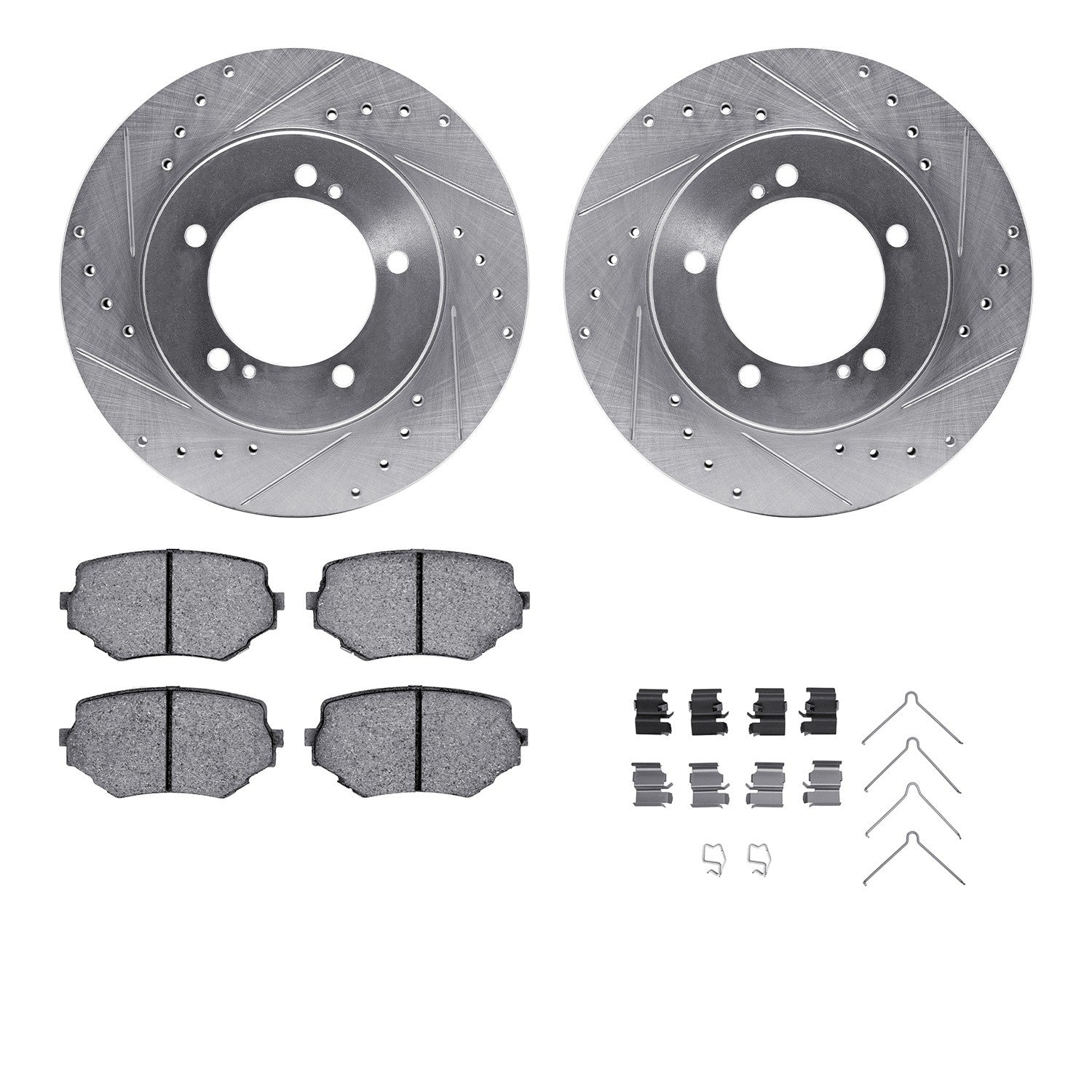 Dynamic Friction Company Disc Brake Kit 7512-01009