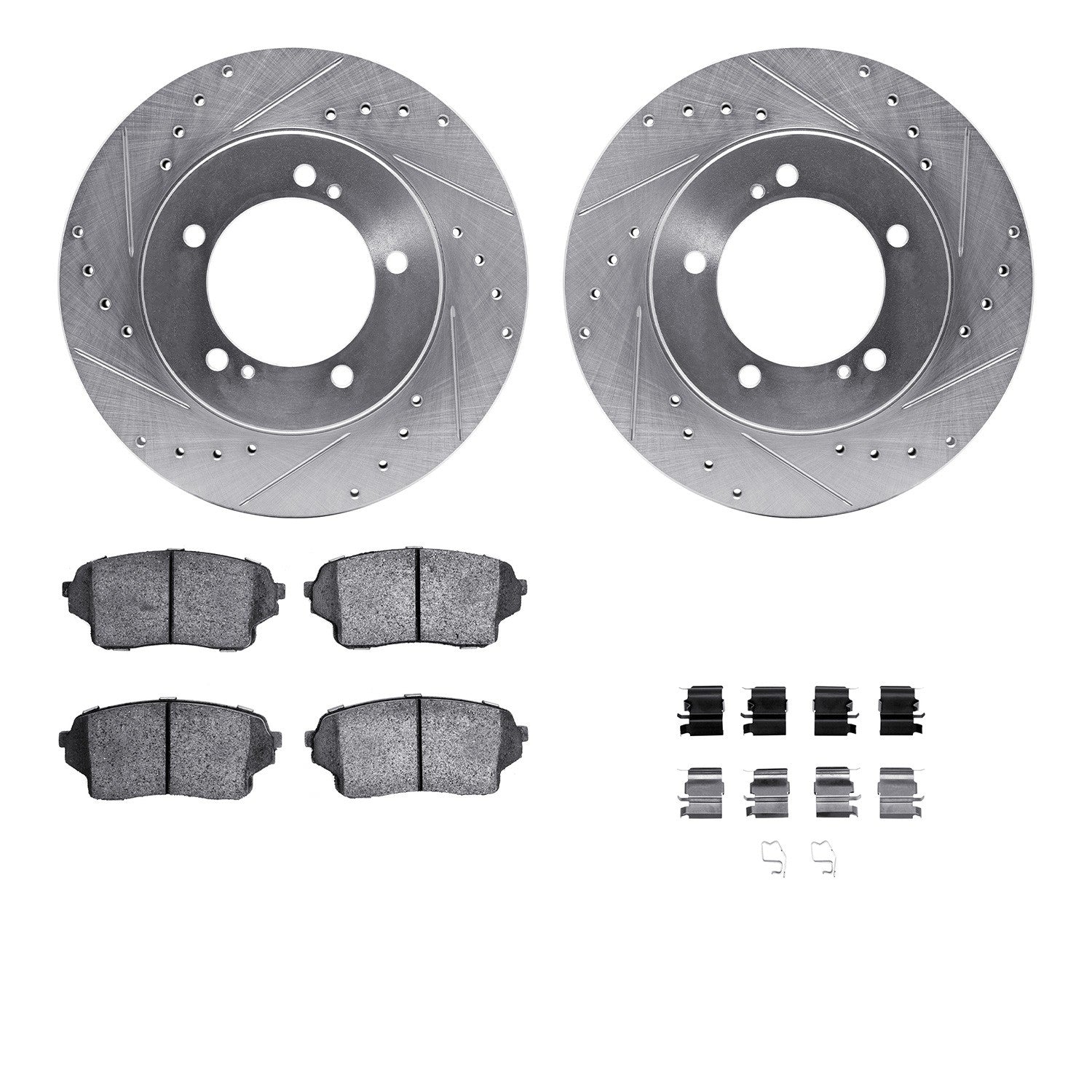 Dynamic Friction Company Disc Brake Kit 7512-01017