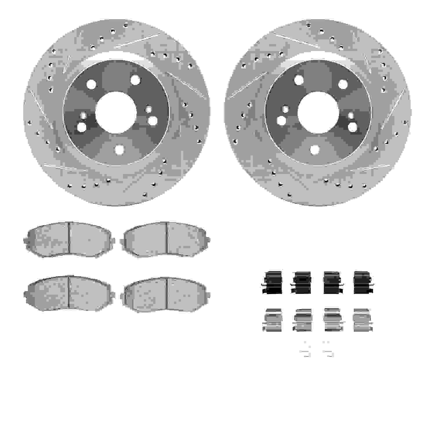 Dynamic Friction Company Disc Brake Kit 7512-01018