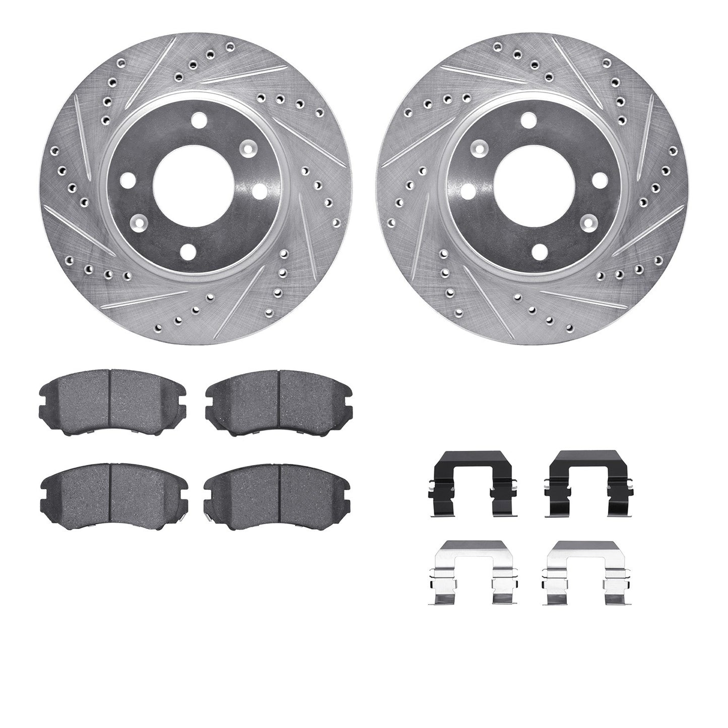 Dynamic Friction Company Disc Brake Kit 7512-03000
