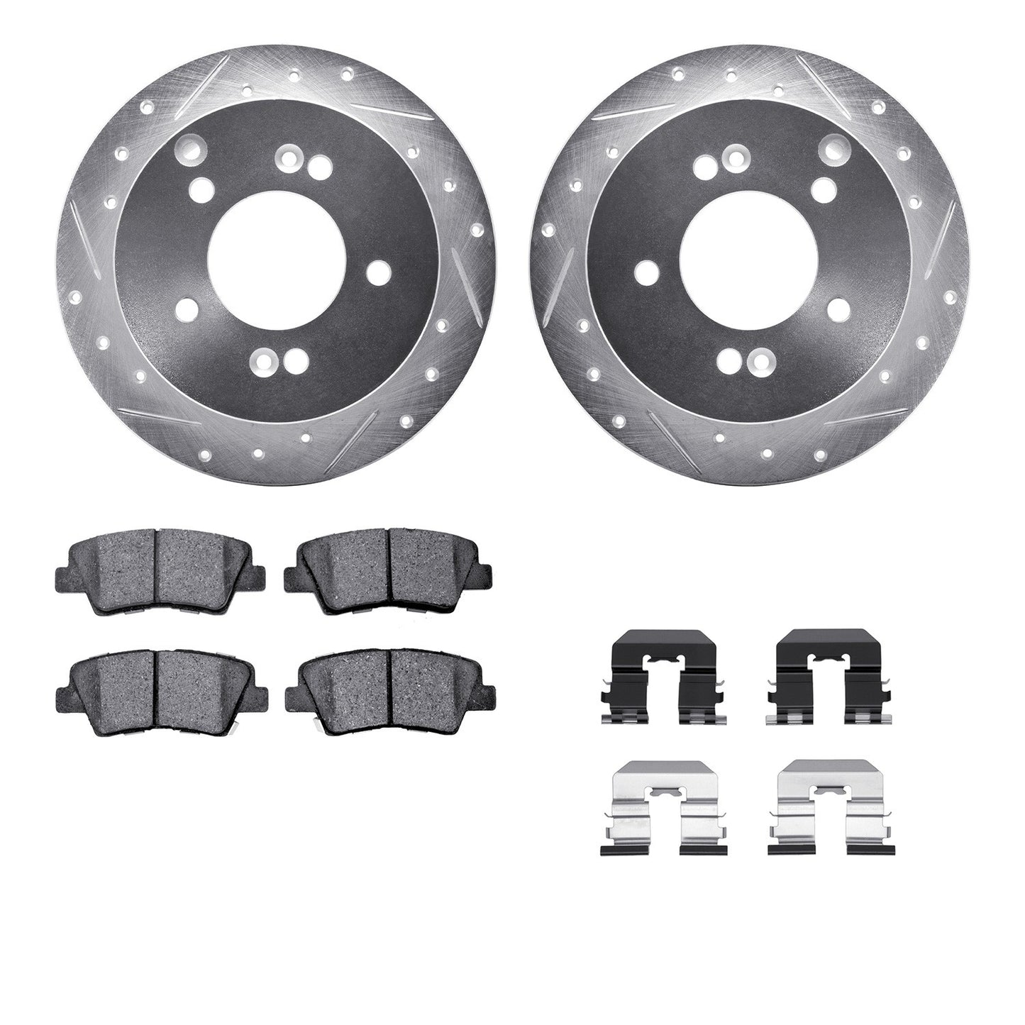 Dynamic Friction Company Disc Brake Kit 7512-03016