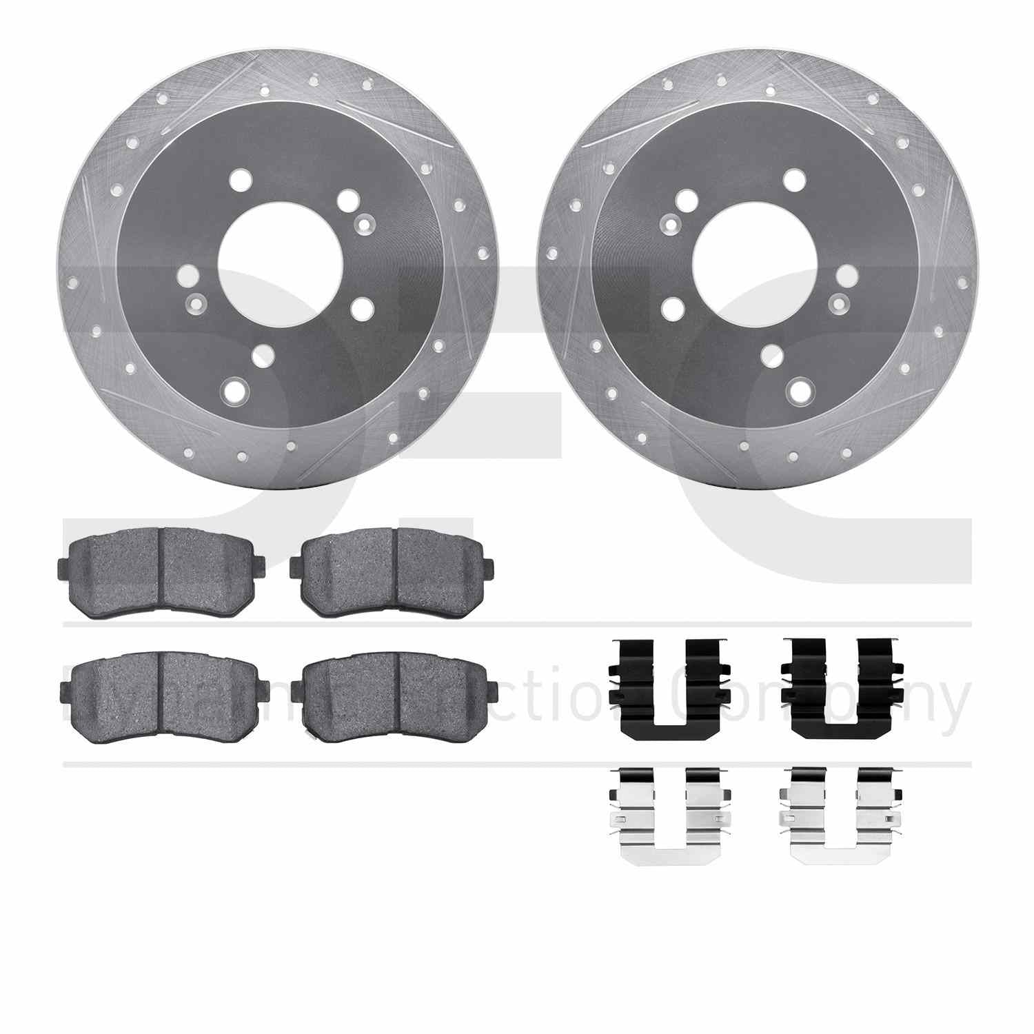 Dynamic Friction Company Disc Brake Kit 7512-03039