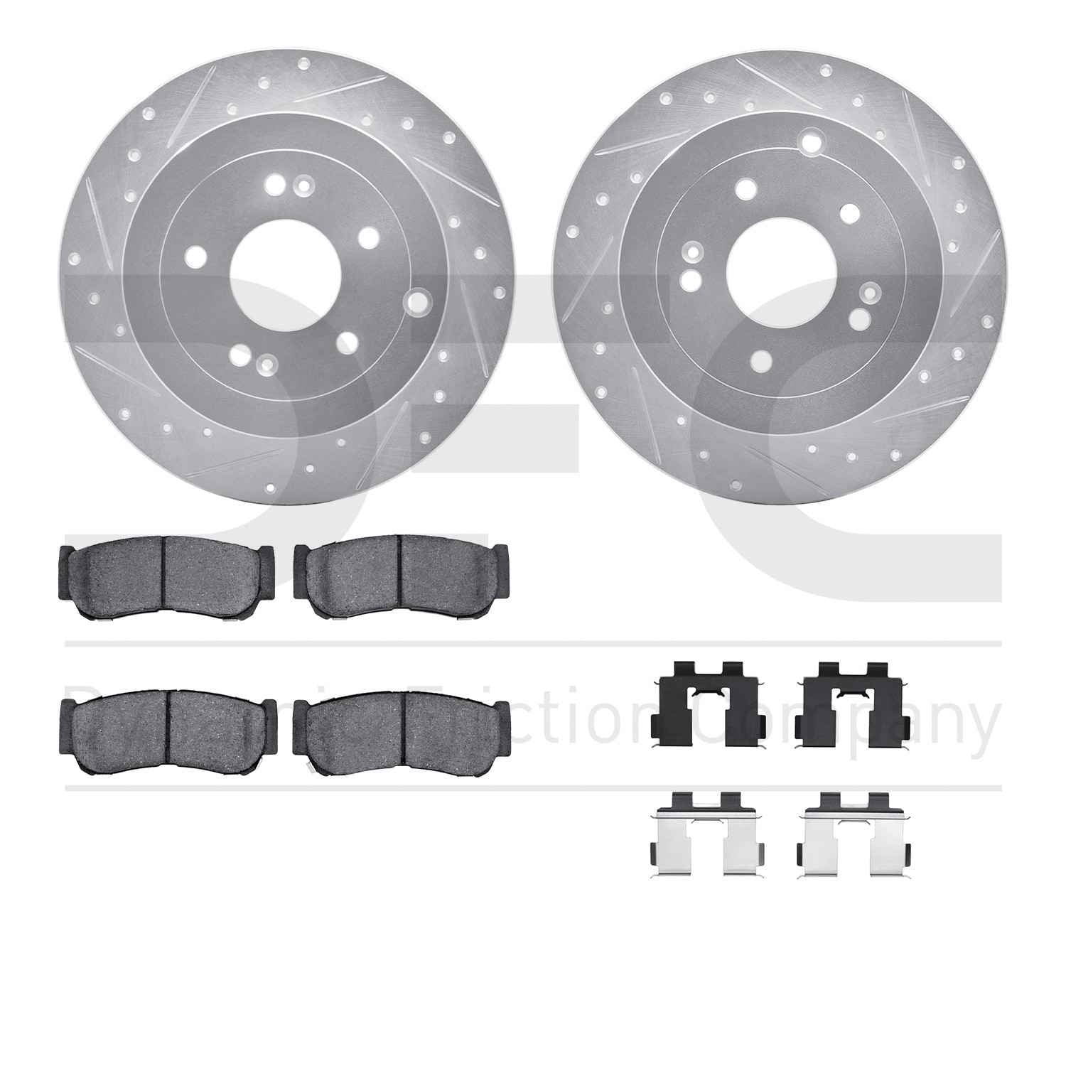 Dynamic Friction Company Disc Brake Kit 7512-03048