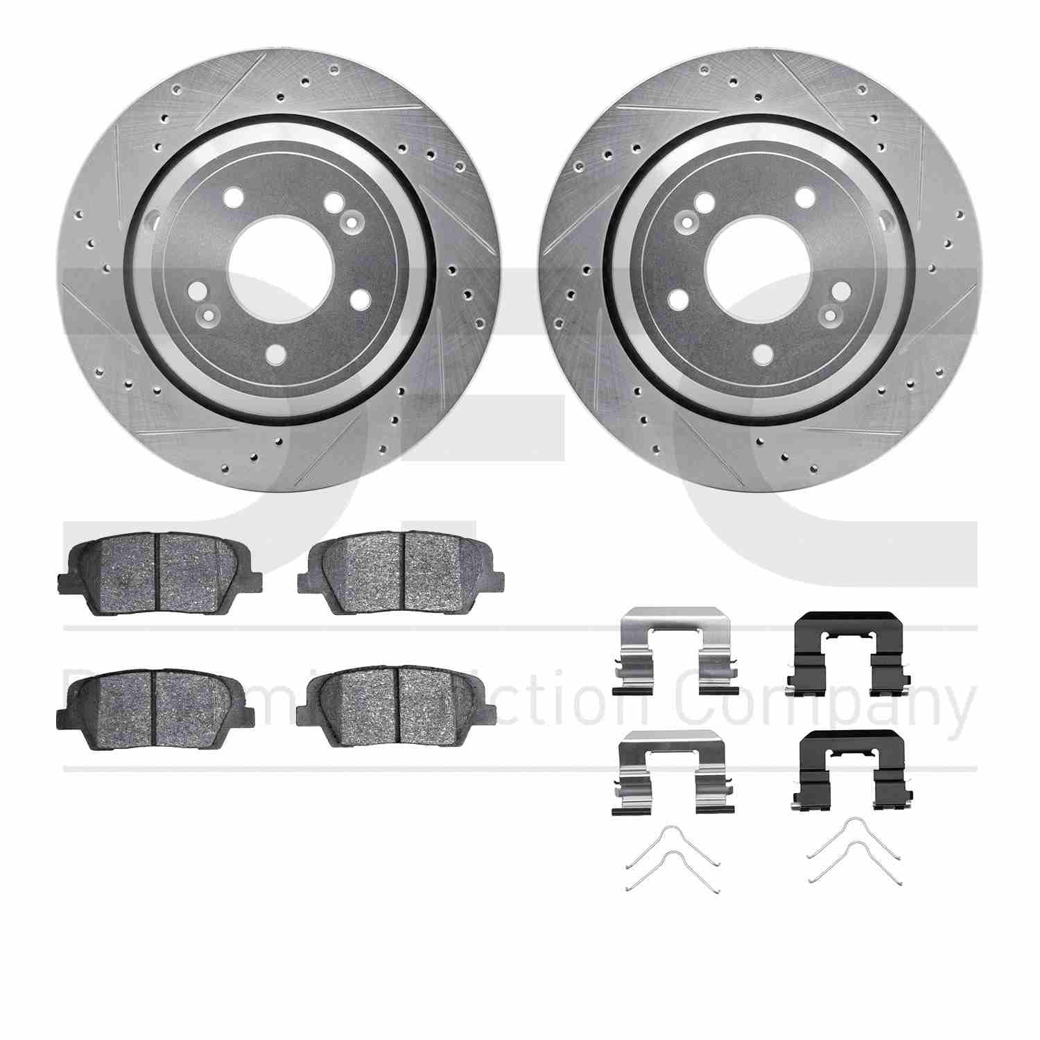 Dynamic Friction Company Disc Brake Kit 7512-03068