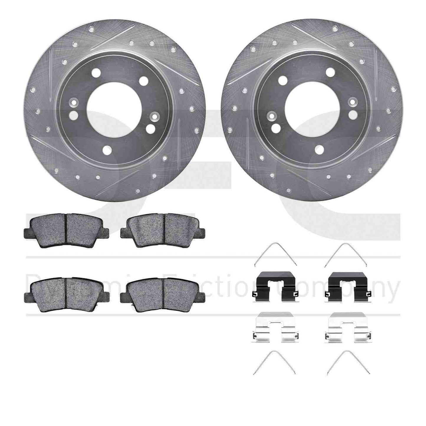 Dynamic Friction Company Disc Brake Kit 7512-03071