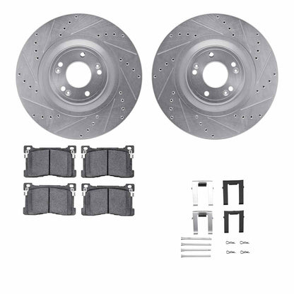 Dynamic Friction Company Disc Brake Kit 7512-03086