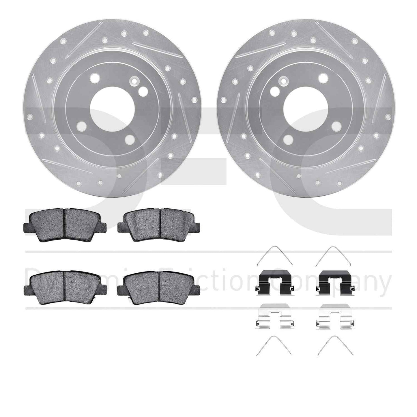 Dynamic Friction Company Disc Brake Kit 7512-03089