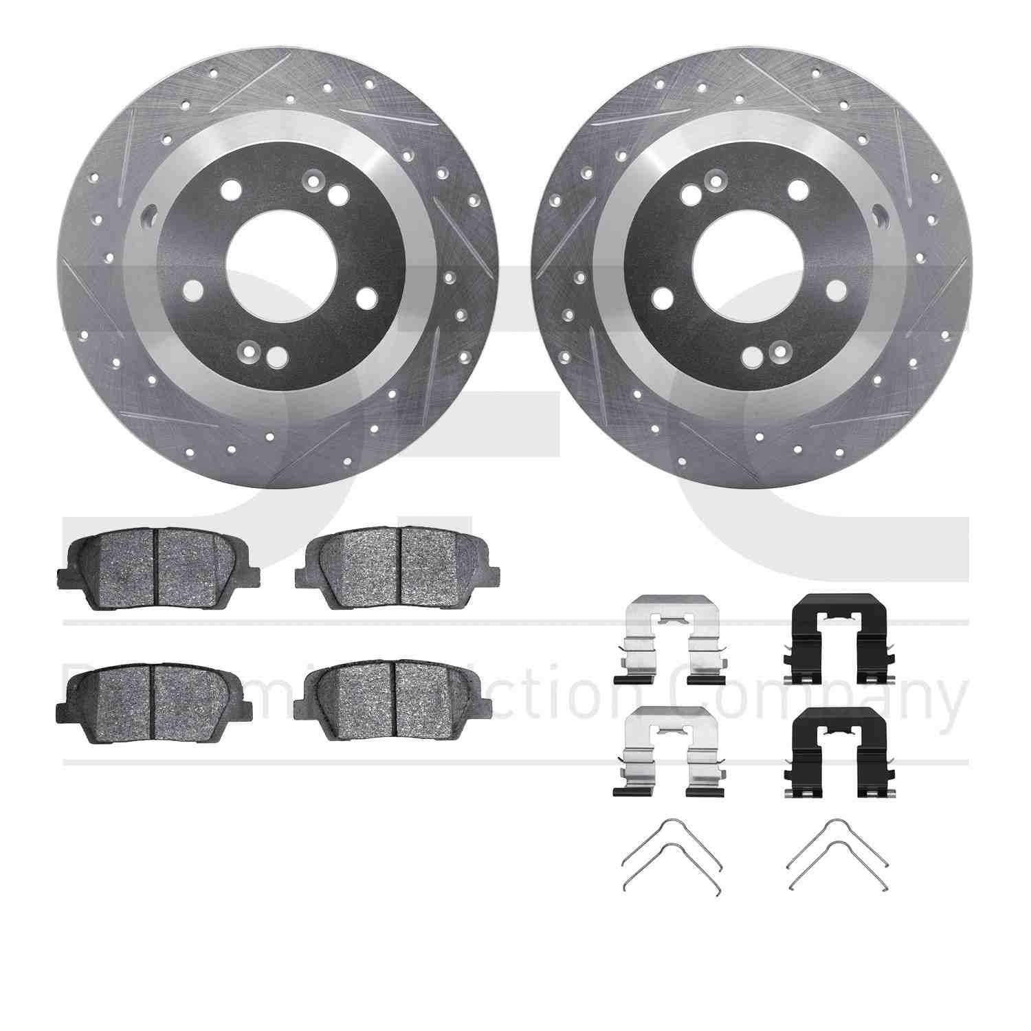 Dynamic Friction Company Disc Brake Kit 7512-03090