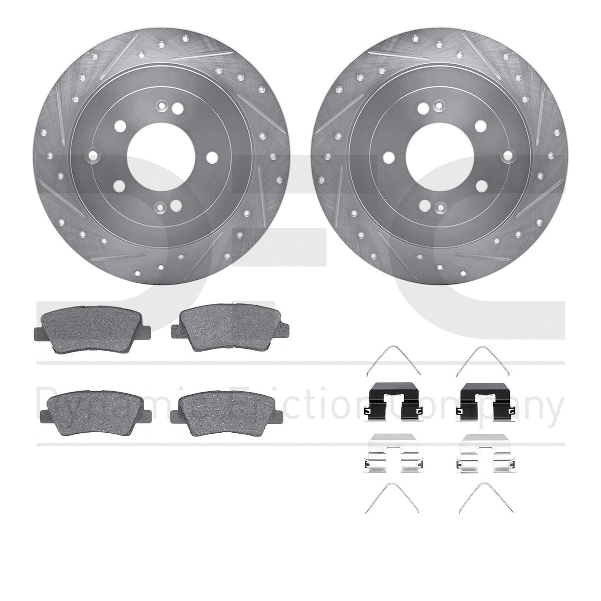 Dynamic Friction Company Disc Brake Kit 7512-03095
